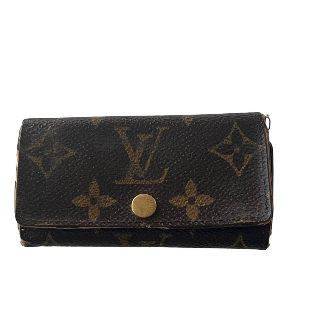 Louis Vuitton Monogram 4 Key Card Holder
